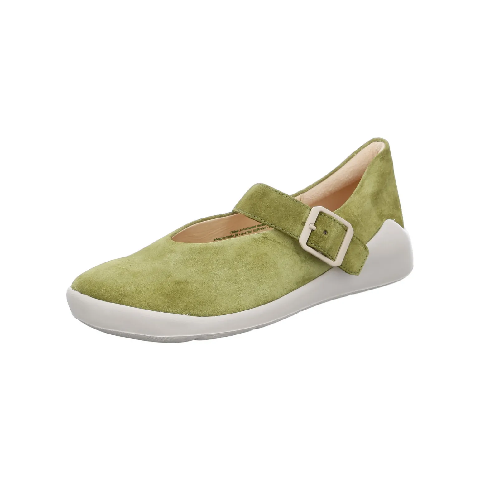 Think chaussures Ballerines | Mocassins | Ballerines Duene vert mousse