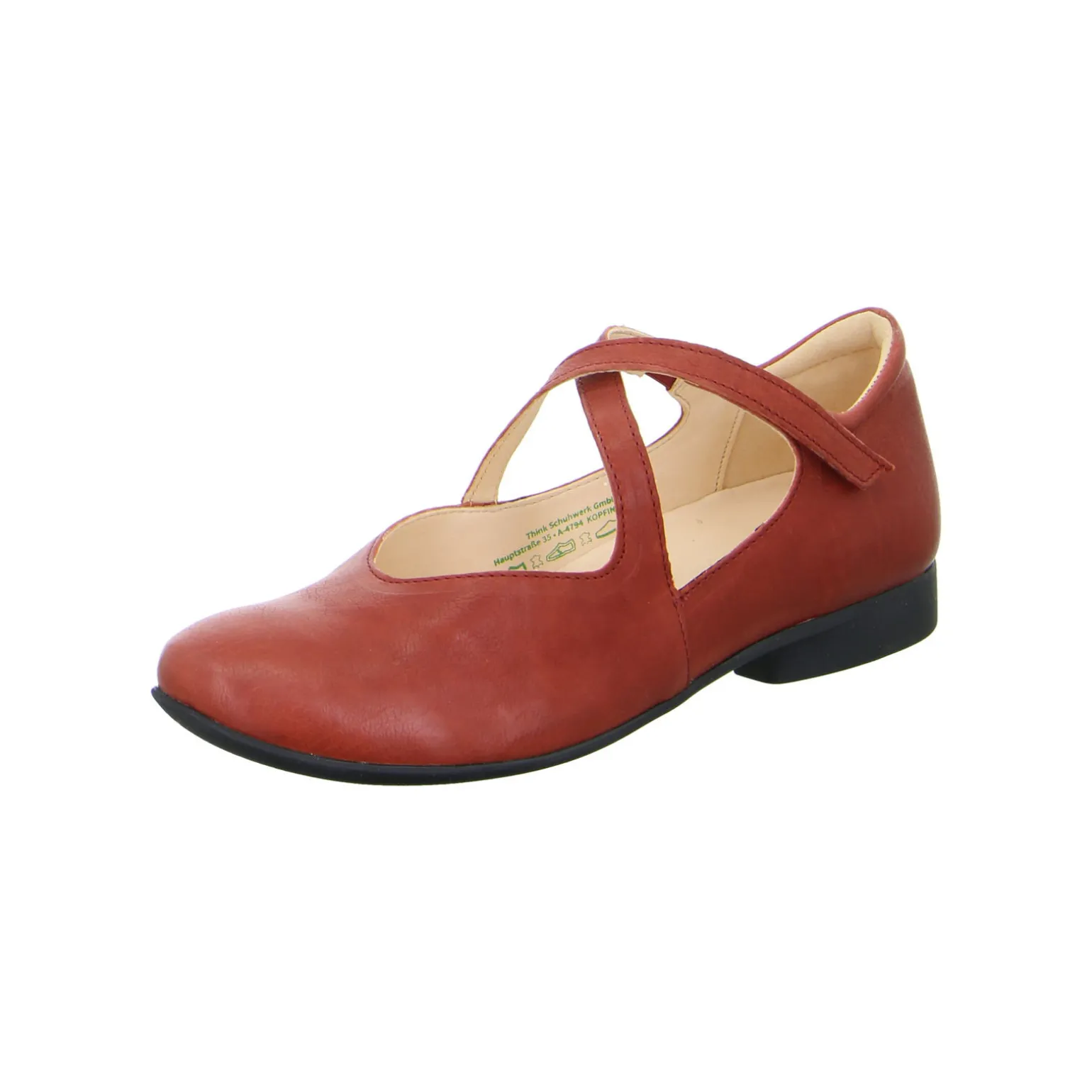 Think chaussures Ballerines | Mocassins | Ballerines Guad 2 rosso