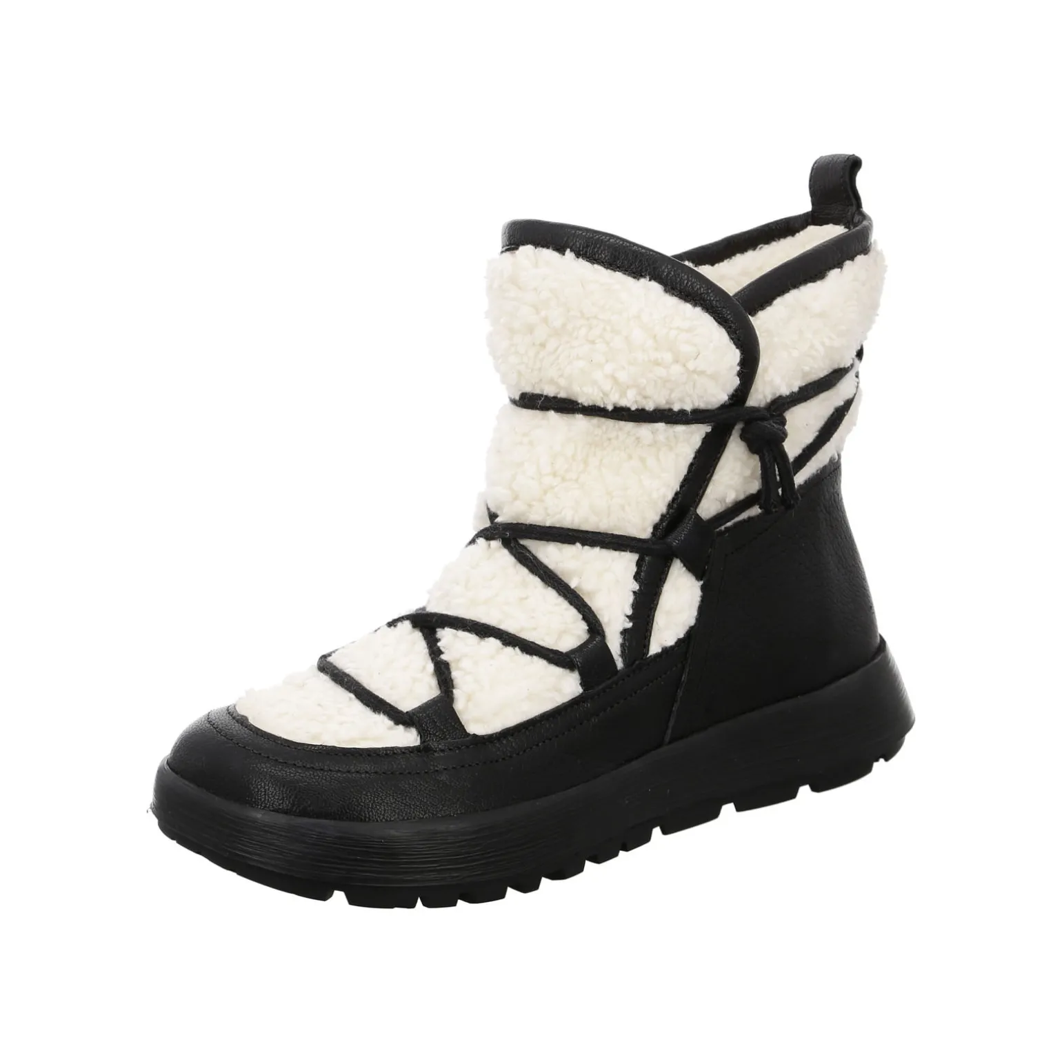 Think chaussures Bottines | Bottines Comoda beige noir