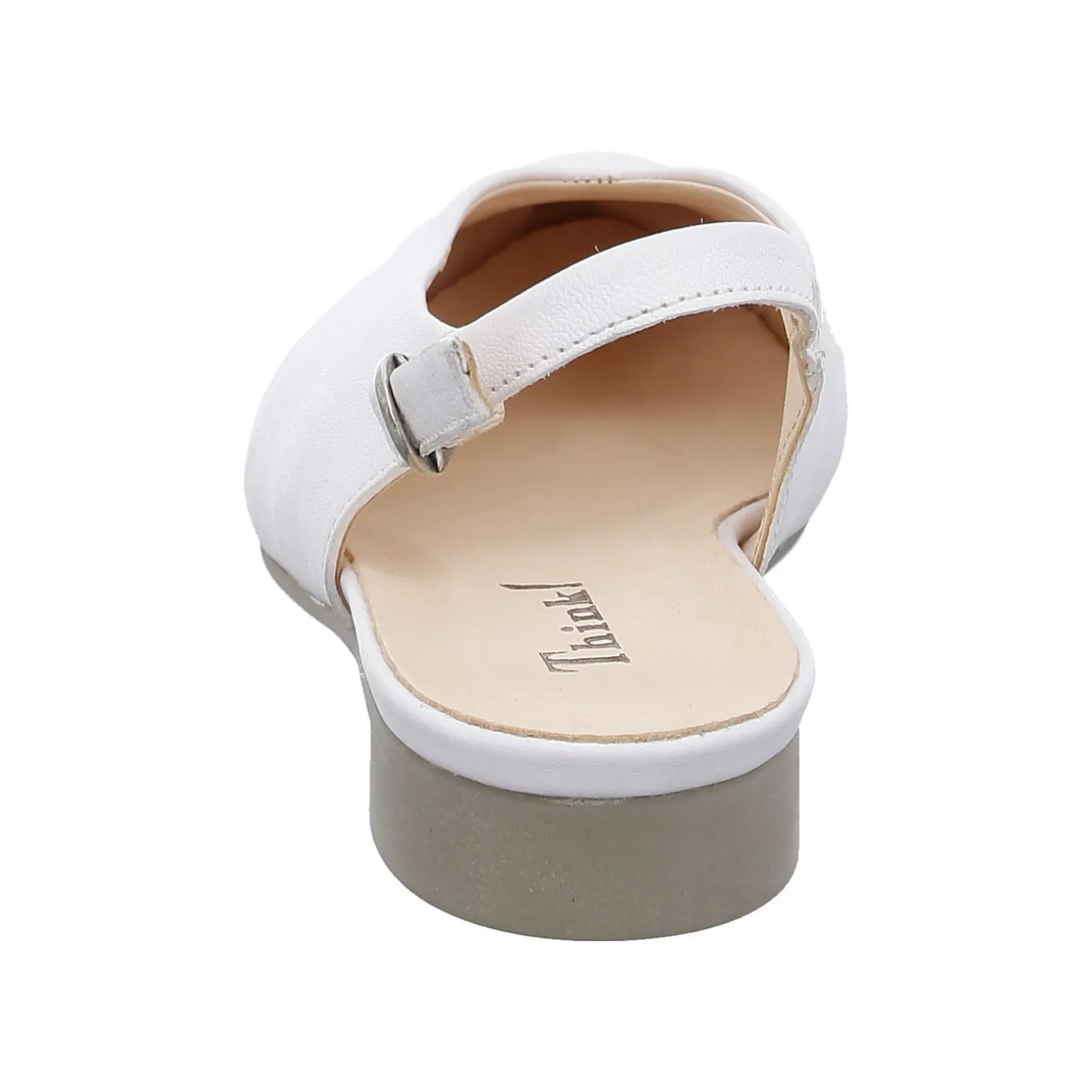 Think chaussures Ballerines | Escarpins | Escarpins sling Guad 2 blanc