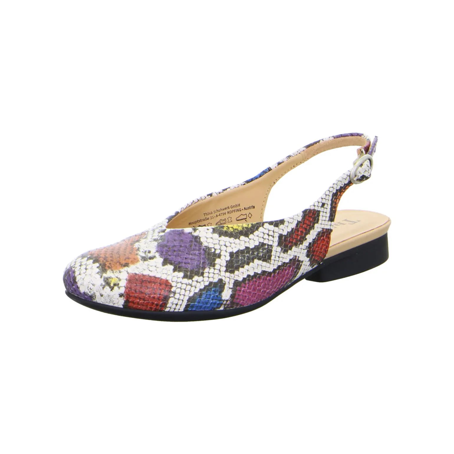 Think chaussures Ballerines | Escarpins | Escarpins sling Guad 2 multi