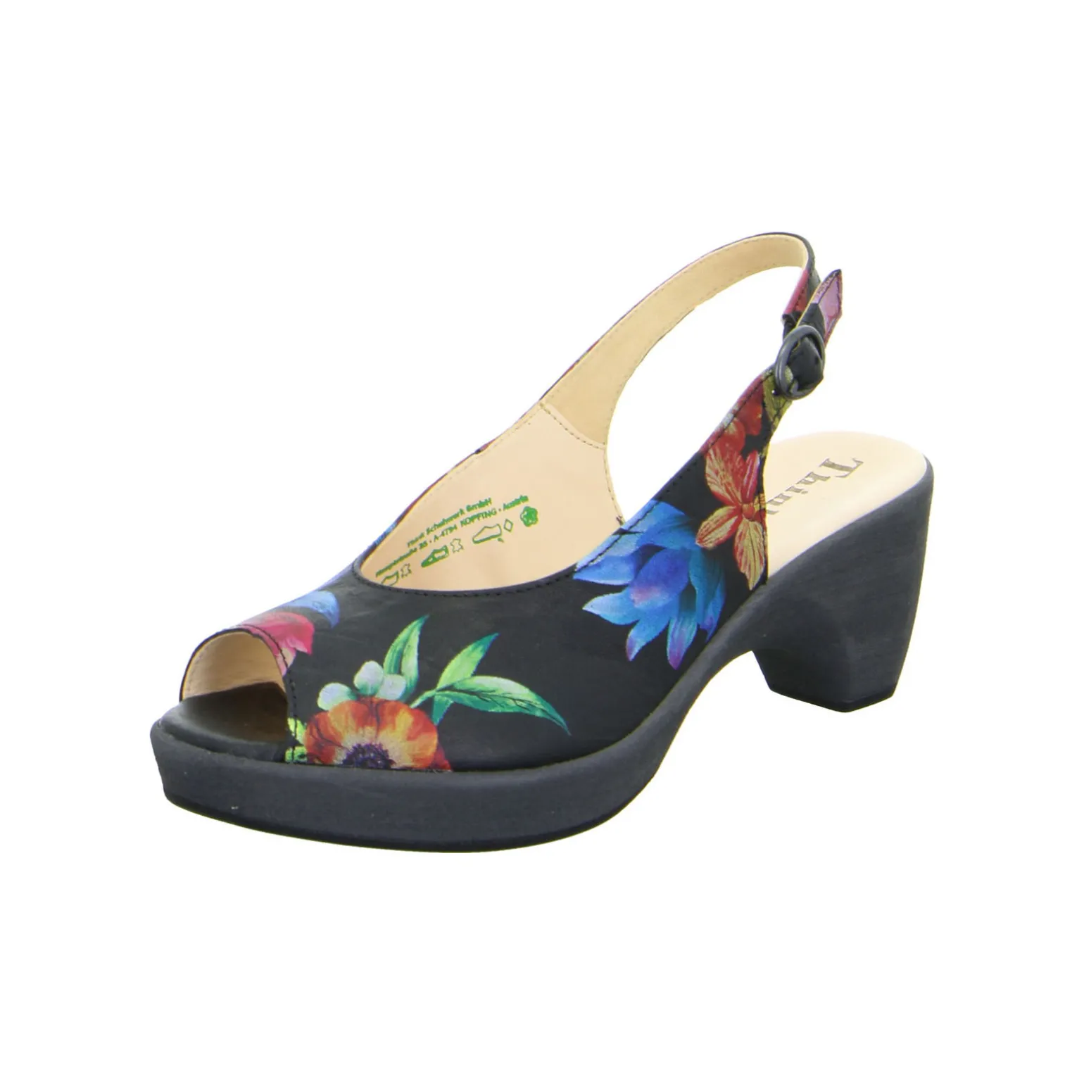 Think chaussures Sandales | Escarpins | Escarpins Zeppa noir