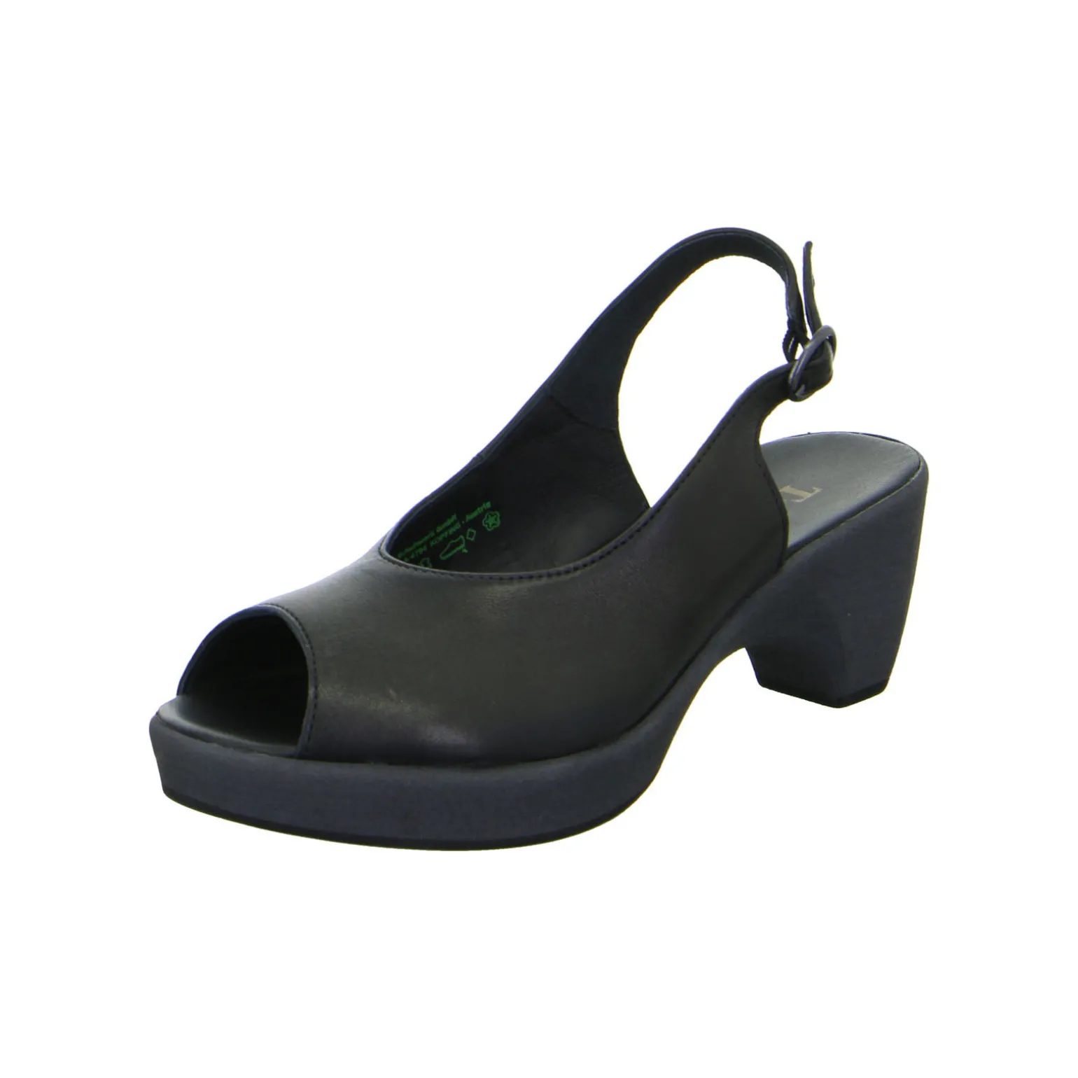 Think chaussures Sandales | Escarpins | Escarpins Zeppa noir
