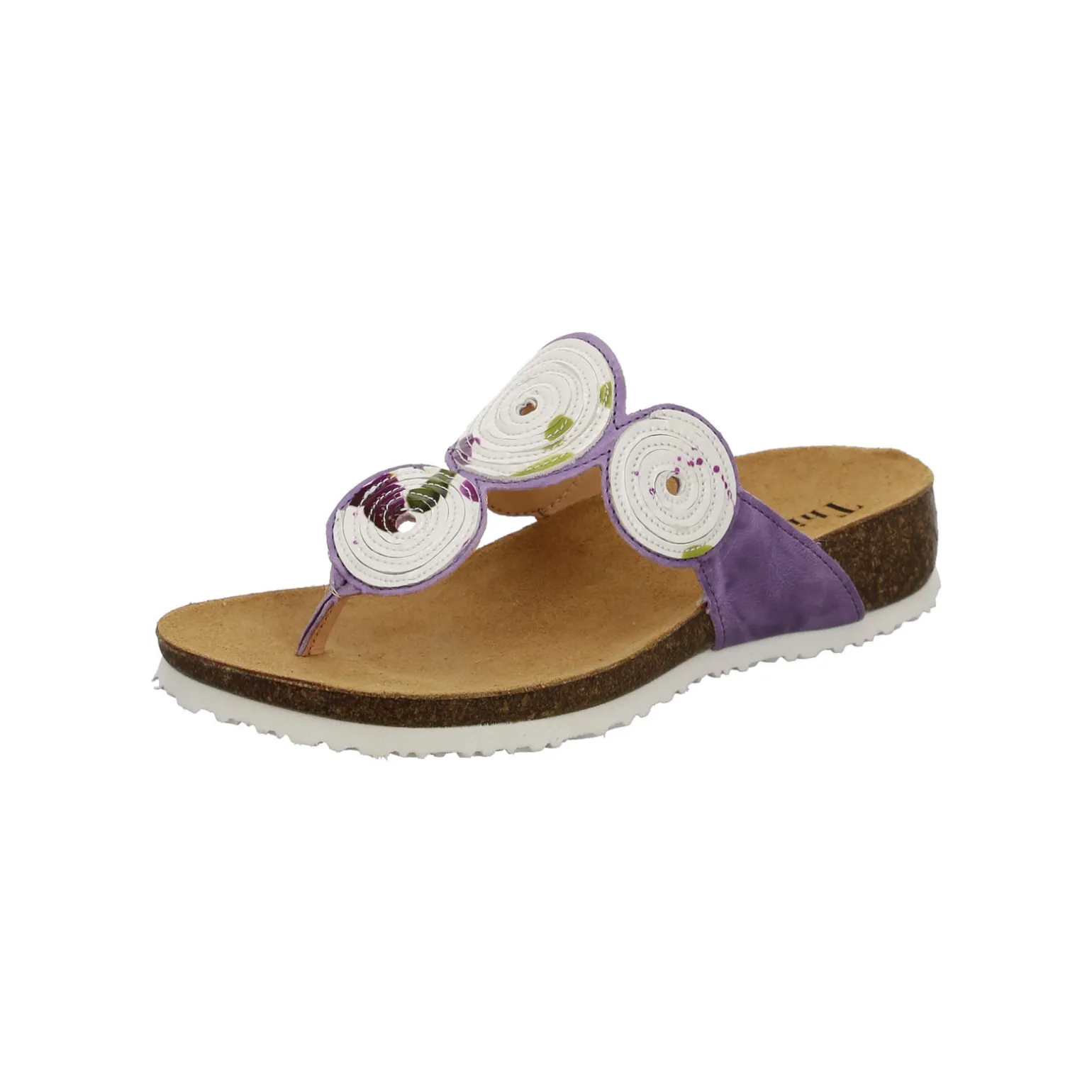Think chaussures Mules & Sabots | Mules Julia lilas kombi