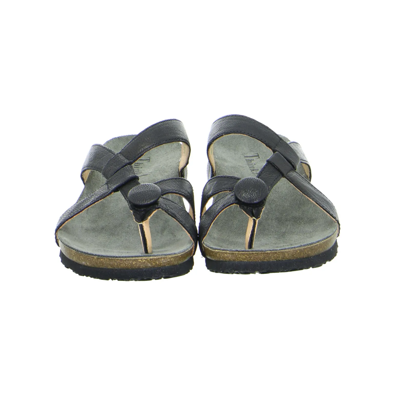 Think chaussures Mules & Sabots | Mules Julia noir