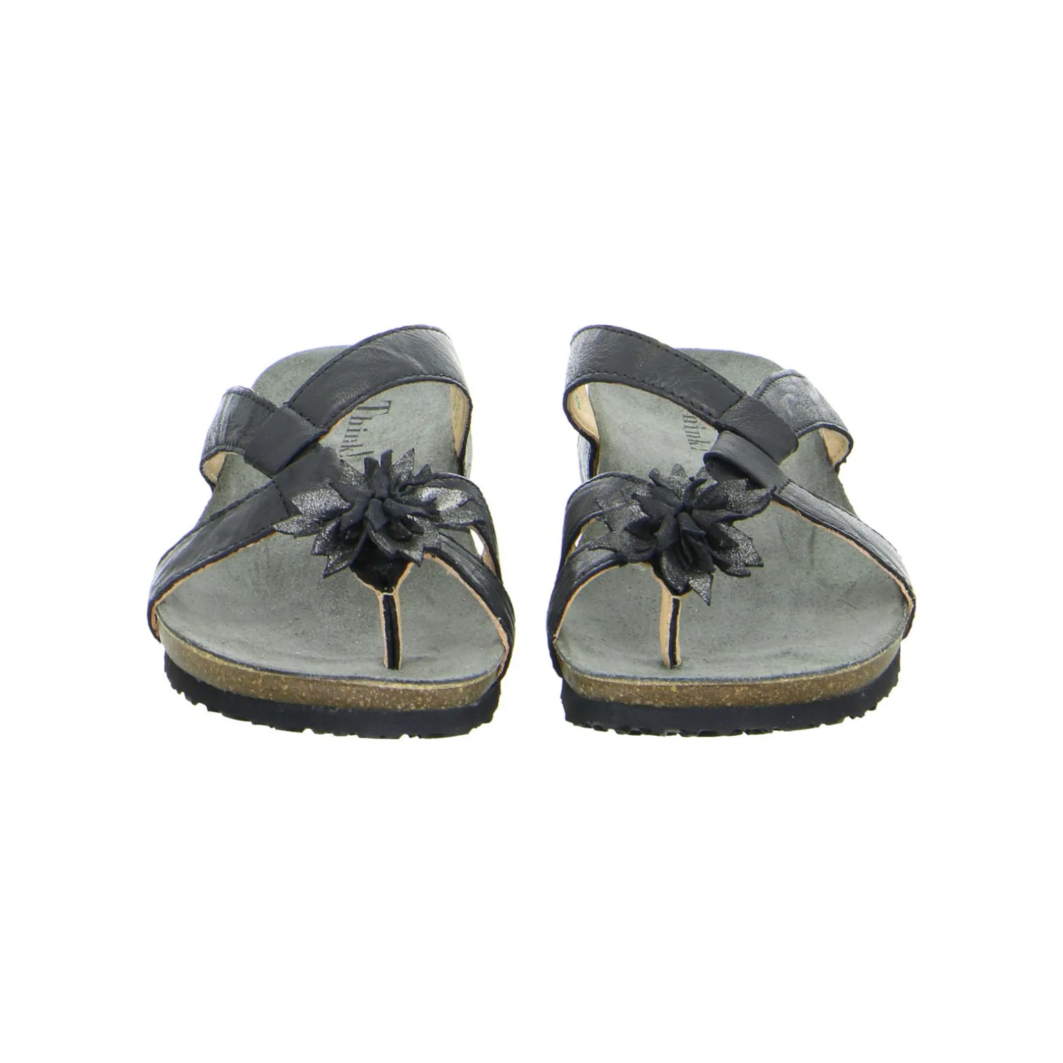 Think chaussures Mules & Sabots | Mules Julia noir
