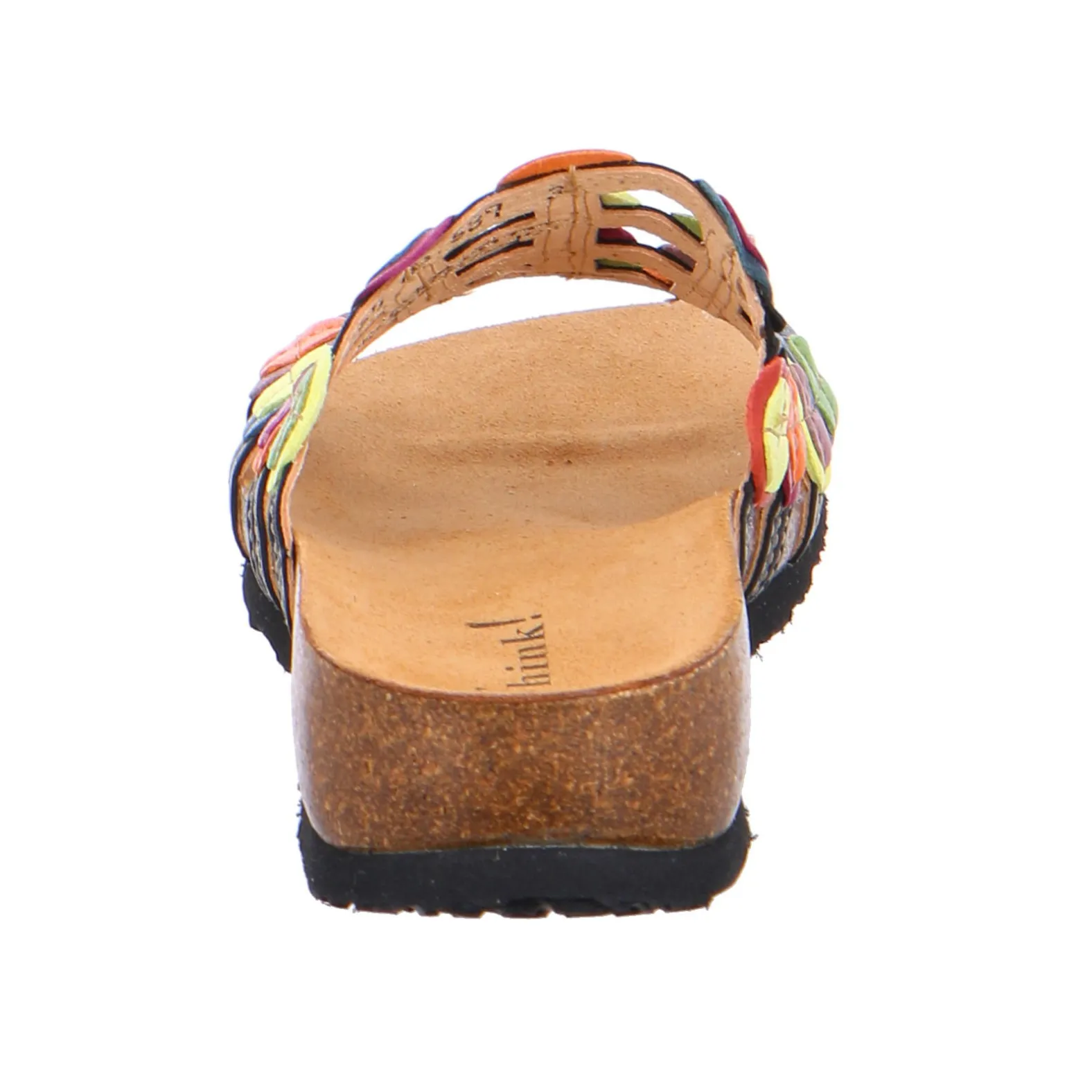 Think chaussures Mules & Sabots | Mules Julia noir multi