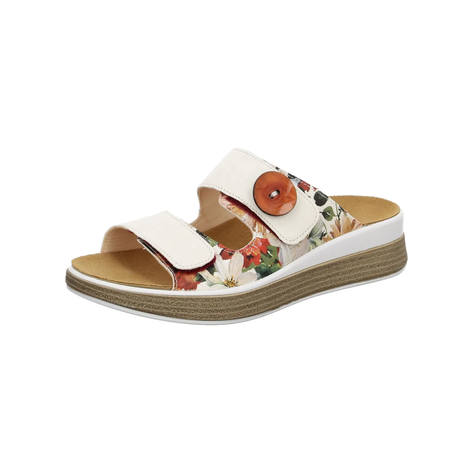 Think chaussures Mules & Sabots | Mules Meggie ivoire combi