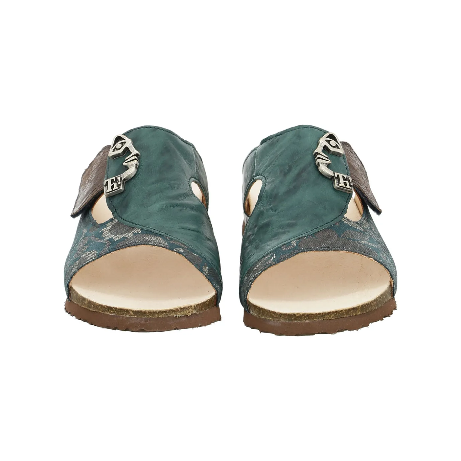 Think chaussures Mules & Sabots | Mules Mizzi pu00e9trole