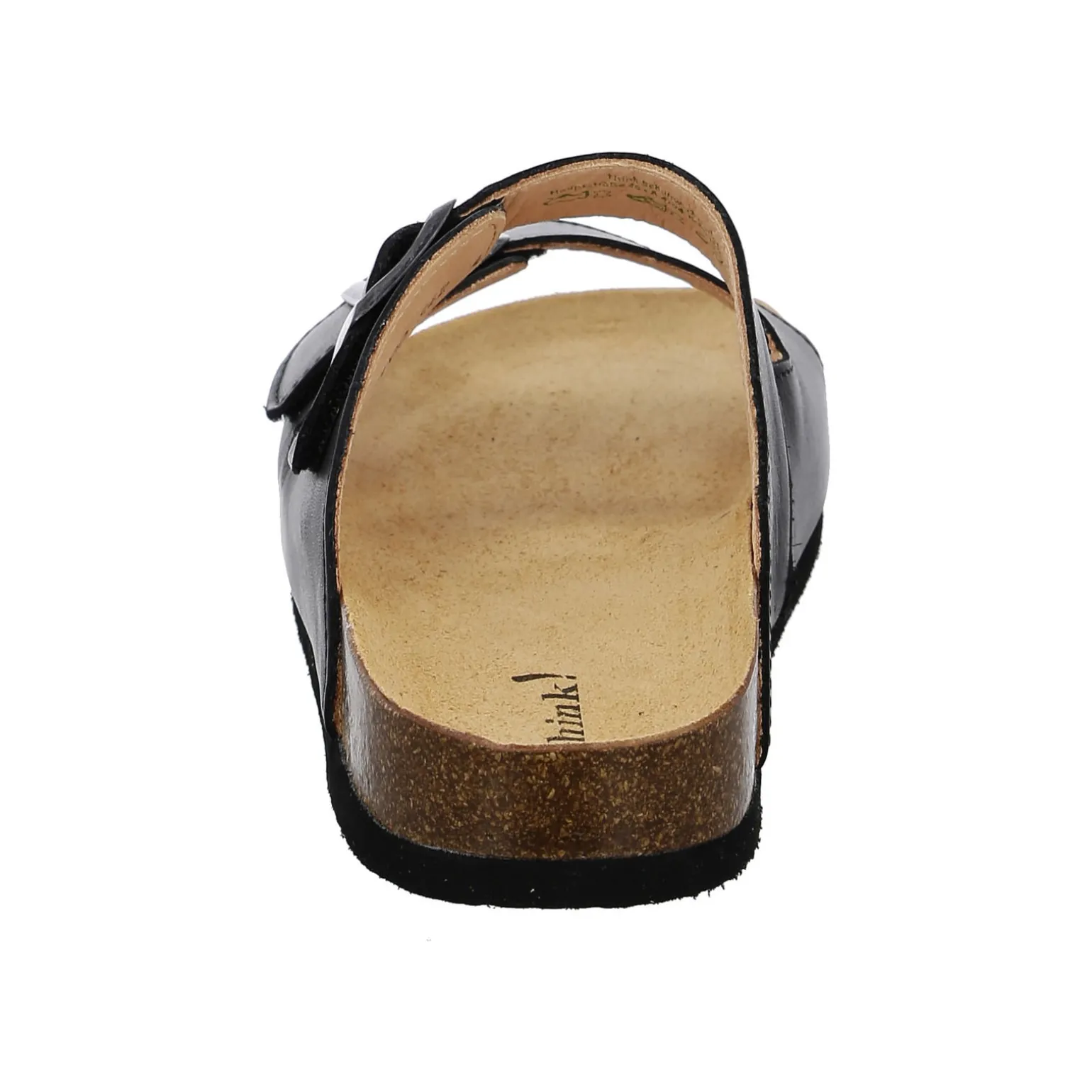 Think chaussures Mules & Sabots | Mules Wolfi noir