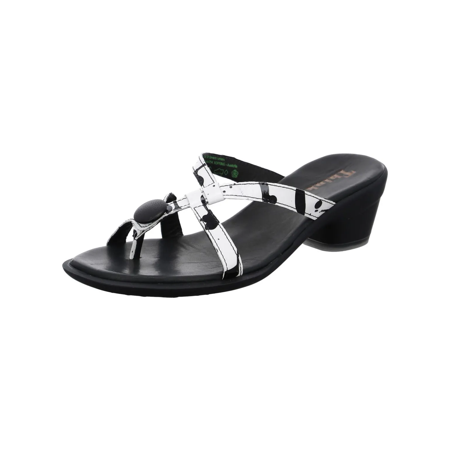 Think chaussures Mules & Sabots | Mules Zaza noir combi