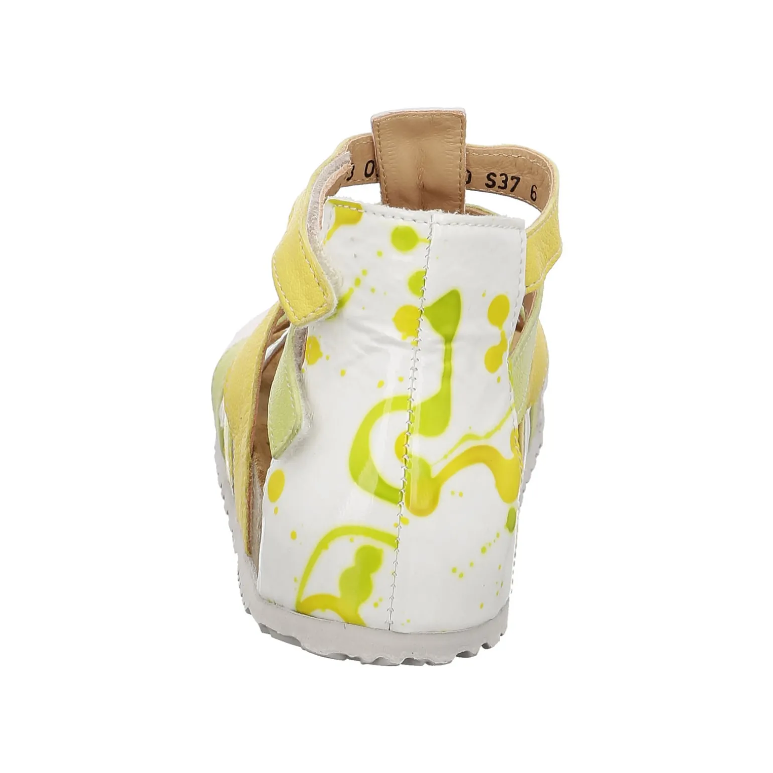 Think chaussures Sandales | Sandales blanc jaune